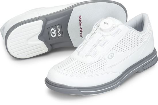Picture of Dexter Turbo Boa White Men's Bowling Shoes