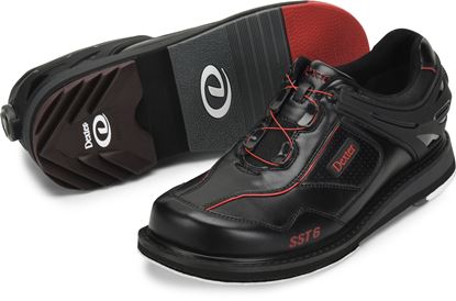 Picture of Dexter SST 6 Hybrid BOA Black Red Men's Right Wide Bowling Shoes