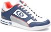 Picture of Dexter Mens Royal Navy White Grey Bowling Shoes
