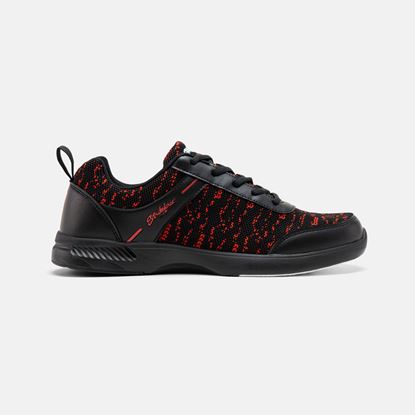 Picture of KR Strikeforce Men's Flyer Mesh Lite Black Cardinal Bowling Shoes
