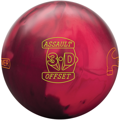 Picture of Hammer 3-D Offset Assault Bowling Ball
