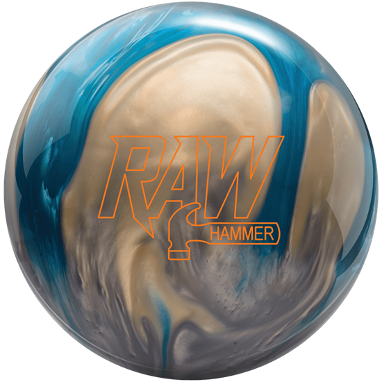 Picture of Hammer Raw Hammer Pearl Blue Silver White Bowling Ball