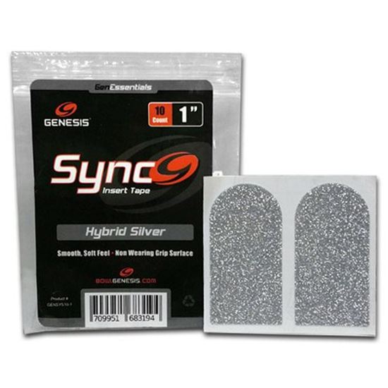 Picture of Genesis Sync Hybrid Silver 1" Insert Tape (10ct)