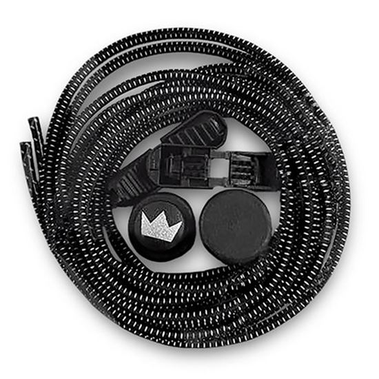 Picture of Brunswick Elastic No Tie Laces Black
