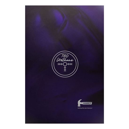 Picture of Hammer Purple Pearl Urethane 78D Bowling Towel