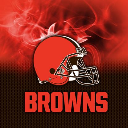 Picture of KR NFL Cleveland Browns On Fire Bowling Towel