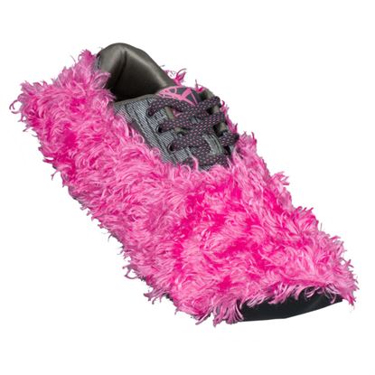 Picture of KR Strikeforce Bowling Fuzzy Shoe Cover Pink