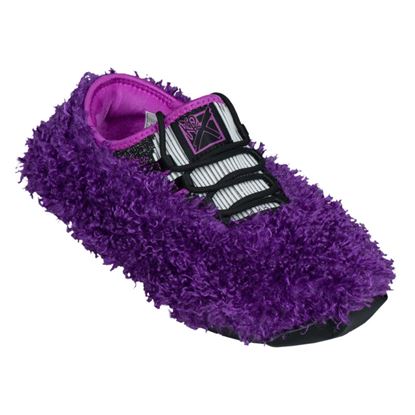 Picture of KR Strikeforce Bowling Fuzzy Shoe Cover Purple