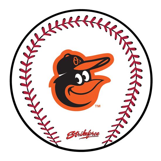 Picture of KR Strikeforce MLB Baltimore Orioles Round Baseball Shammy