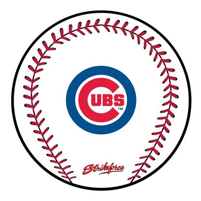 Picture of KR Strikeforce MLB Chicago Cubs Round Baseball Shammy
