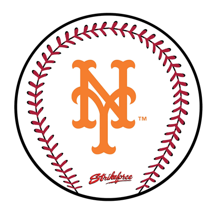 Picture of KR Strikeforce MLB New York Mets Round Baseball Shammy