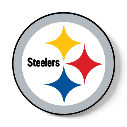 Picture of KR Strikeforce NFL Pittsburgh Steelers Round Rubber Bowling Shammy