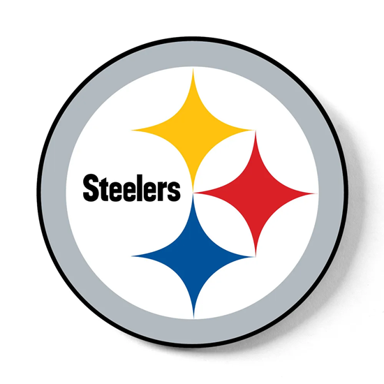 Picture of KR Strikeforce NFL Pittsburgh Steelers Round Rubber Bowling Shammy