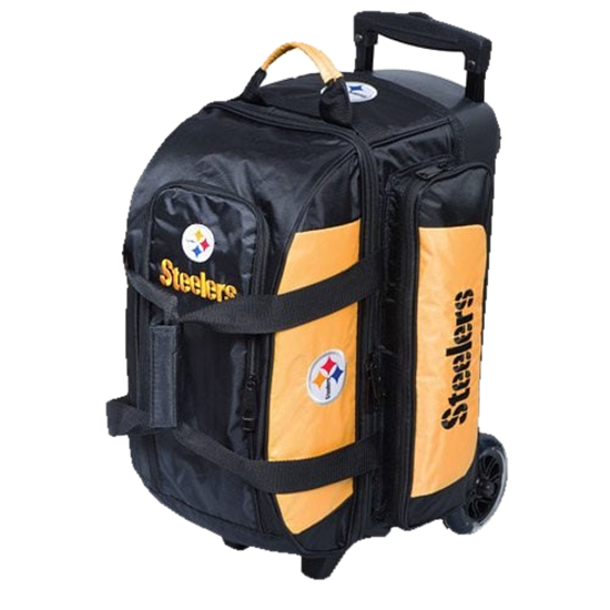 Picture of KR NFL 2 Ball Double Roller Pittsburgh Steelers Bowling Bag