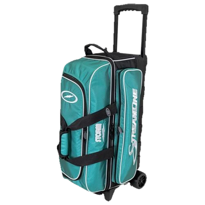 Picture of Storm Streamline 3 Ball Roller Hex Teal Grey Bowling Bag