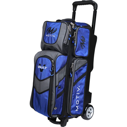 Picture of Motiv Vault 3 Ball Triple Roller Midnight Blue Bowling Bag