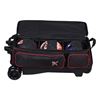 Picture of KR Strikeforce Royal Flush 4 x 4 Roller Black Red Bowling Bag