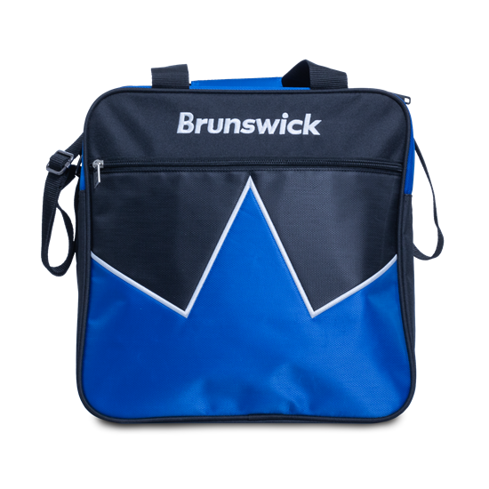 Picture of Brunswick Blast 1 Ball Single Tote Blue Bowling Bag