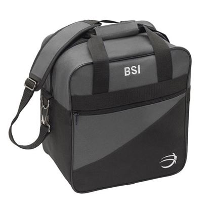 Picture of BSI Solar III Ball Single Tote Black Charcoal Bowling Bag