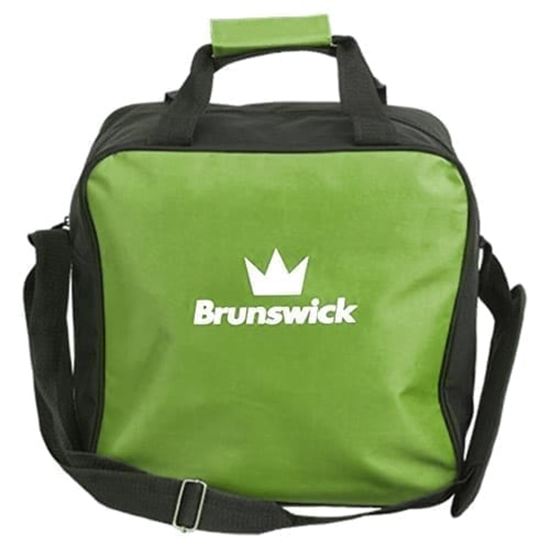 Picture of Brunswick Target Zone Single Black Lime Bowling Bag