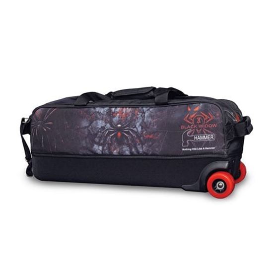 Picture of Hammer 3 Ball Triple Tote Black Widow 2.0 Bowling Bag