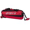 Picture of KR Fast 3 Ball Slim Triple Roller Red Bowling Bag